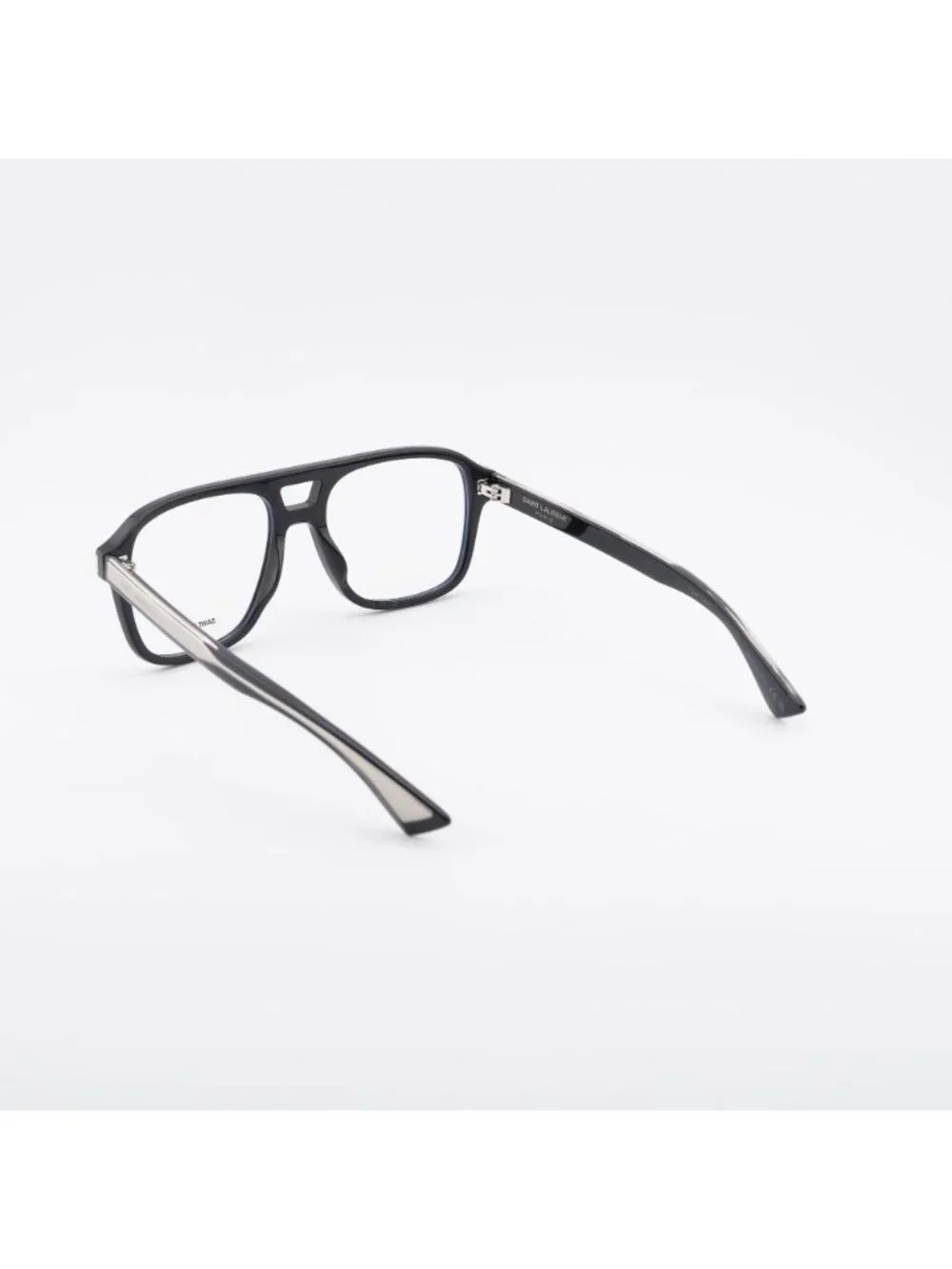 Saint Laurent SL881 OPT 001 Eyeglasses Black 55mm Aviator Frame